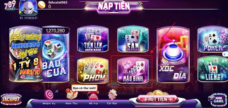 Quy tắc tính thưởng mậu binh tại cổng game 789Club